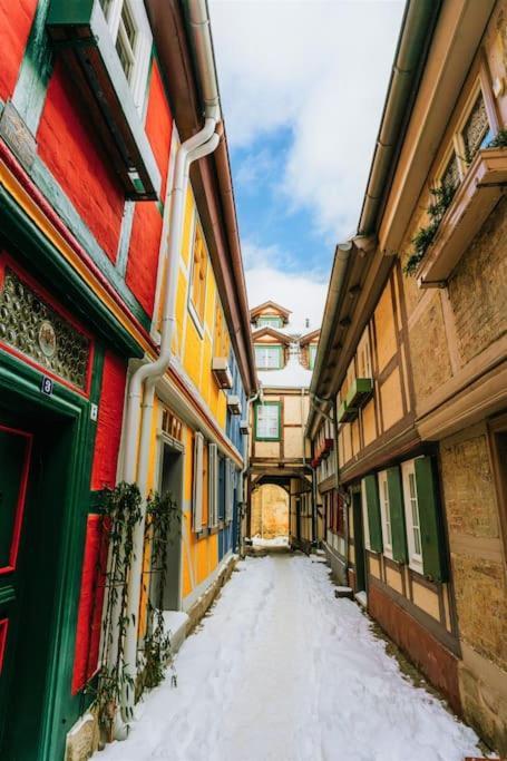 Ferienwohnung Waldstuebchen Quedlinburg Exterior foto